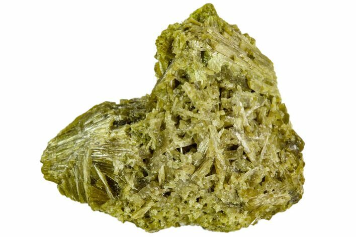 Pistachio-Green, Epidote Crystal Cluster - Pakistan #111967